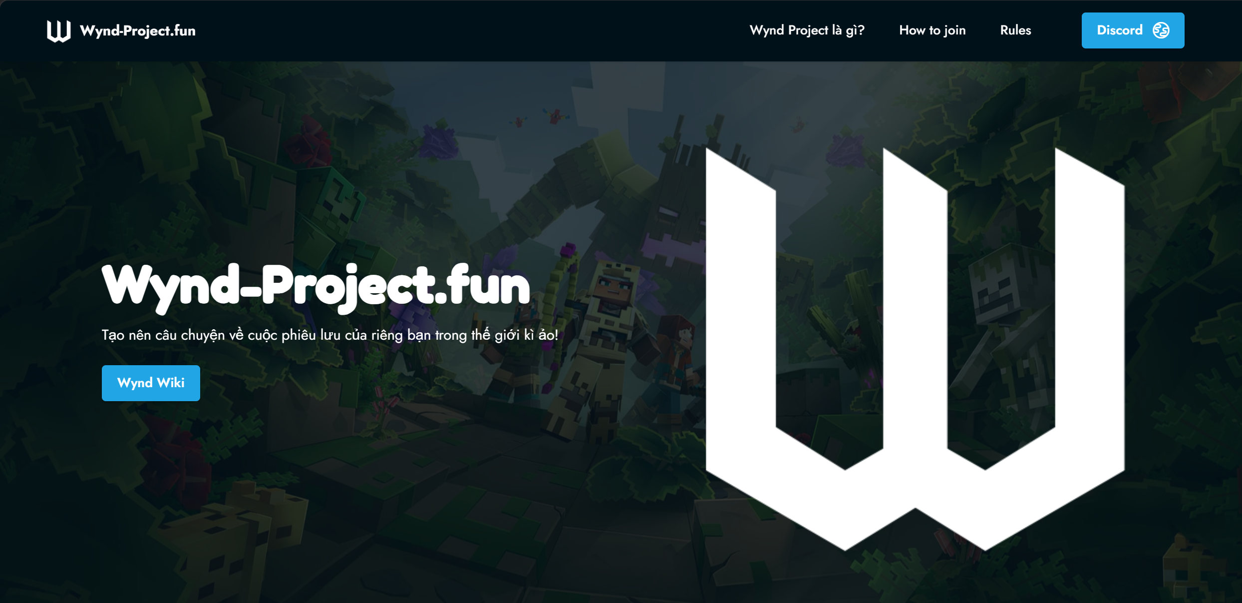 wynd project website preview image